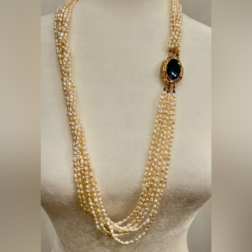 Vintage freshwater Rice pearls from japan.